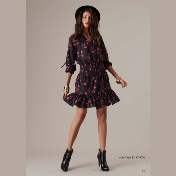 Gaudi' Dresses & Skirts - Gaudi 3/4 Sleeve Floral Adjustable Dress 2